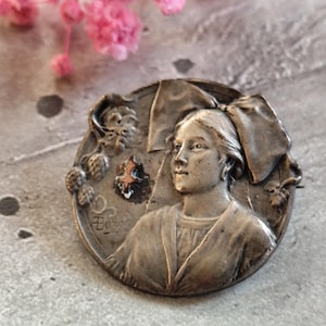 rare Alsatian Lorraine cross brooch