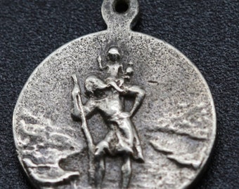 Medal of Saint Christopher and Our Lady of Marienthal