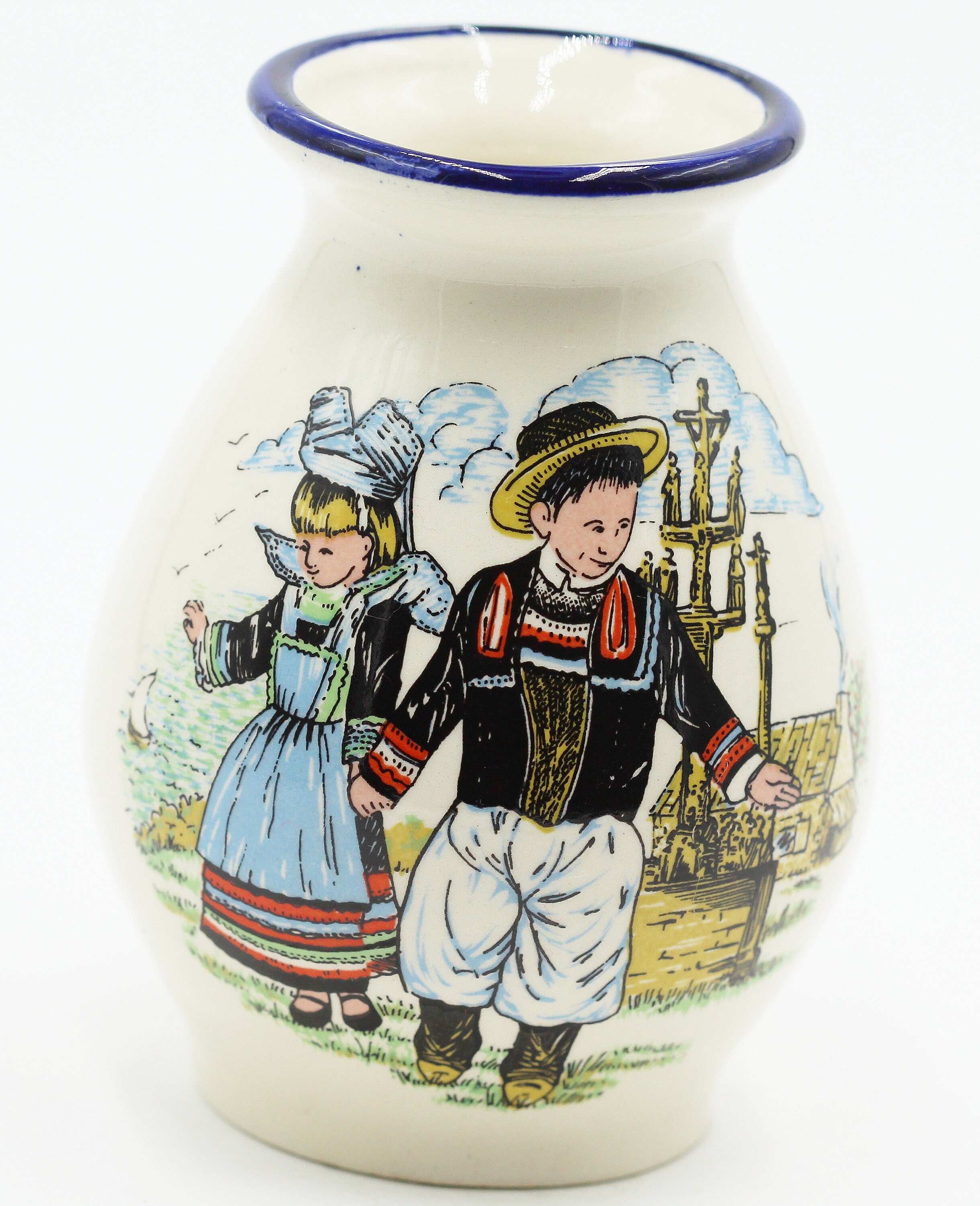 Petit Vase Faïence d'art Jeb Bretagne