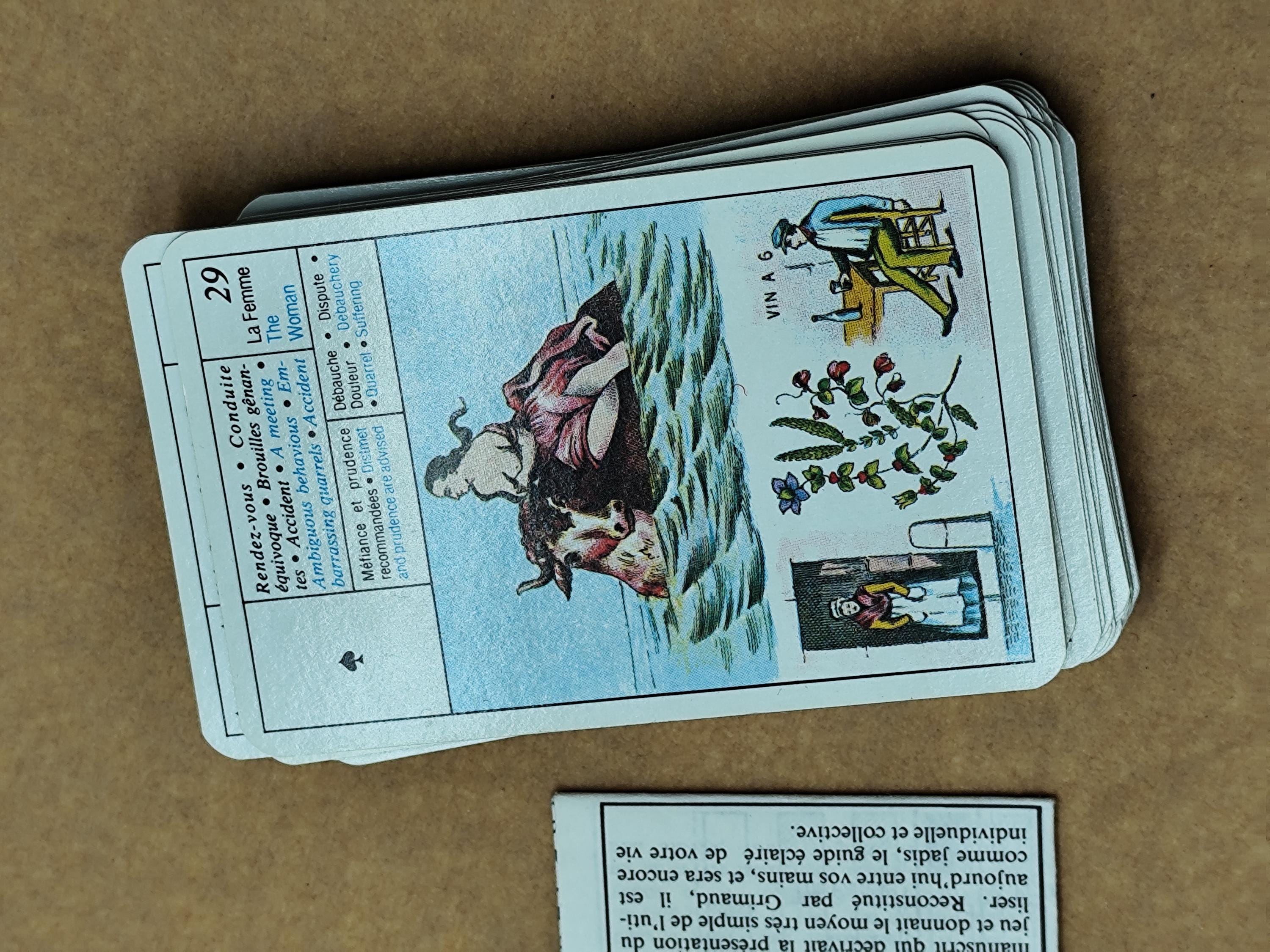 Grand Jeu de Melle Lenormand - Grimaud Grand Jeu de Melle Lenormand - Grimaud