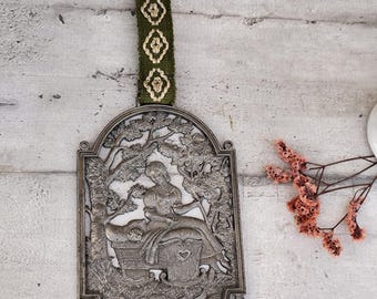 Plaque Métal Vintage Atelier Industriel – Déco Sécurité Ancienne – #C362