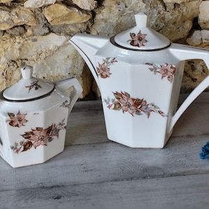 vintage ceramic teapot