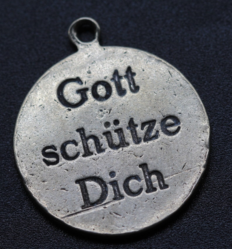 rare saint Christopher medal image 2