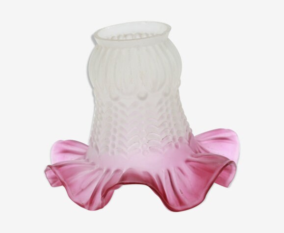 Globe Verre Tulipe Violette