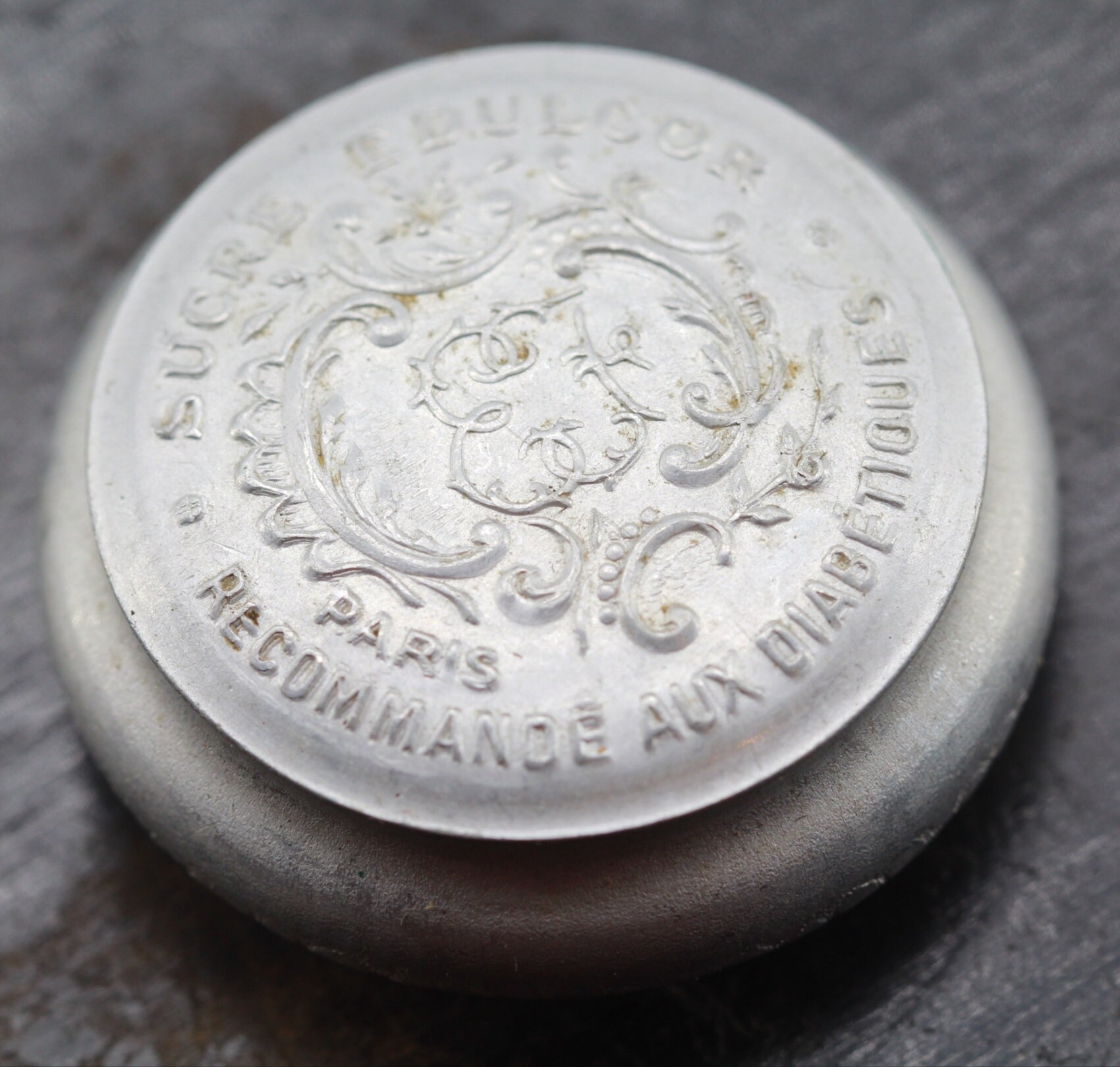 Ancienne Boîte Sucre Édulcorants Vintage