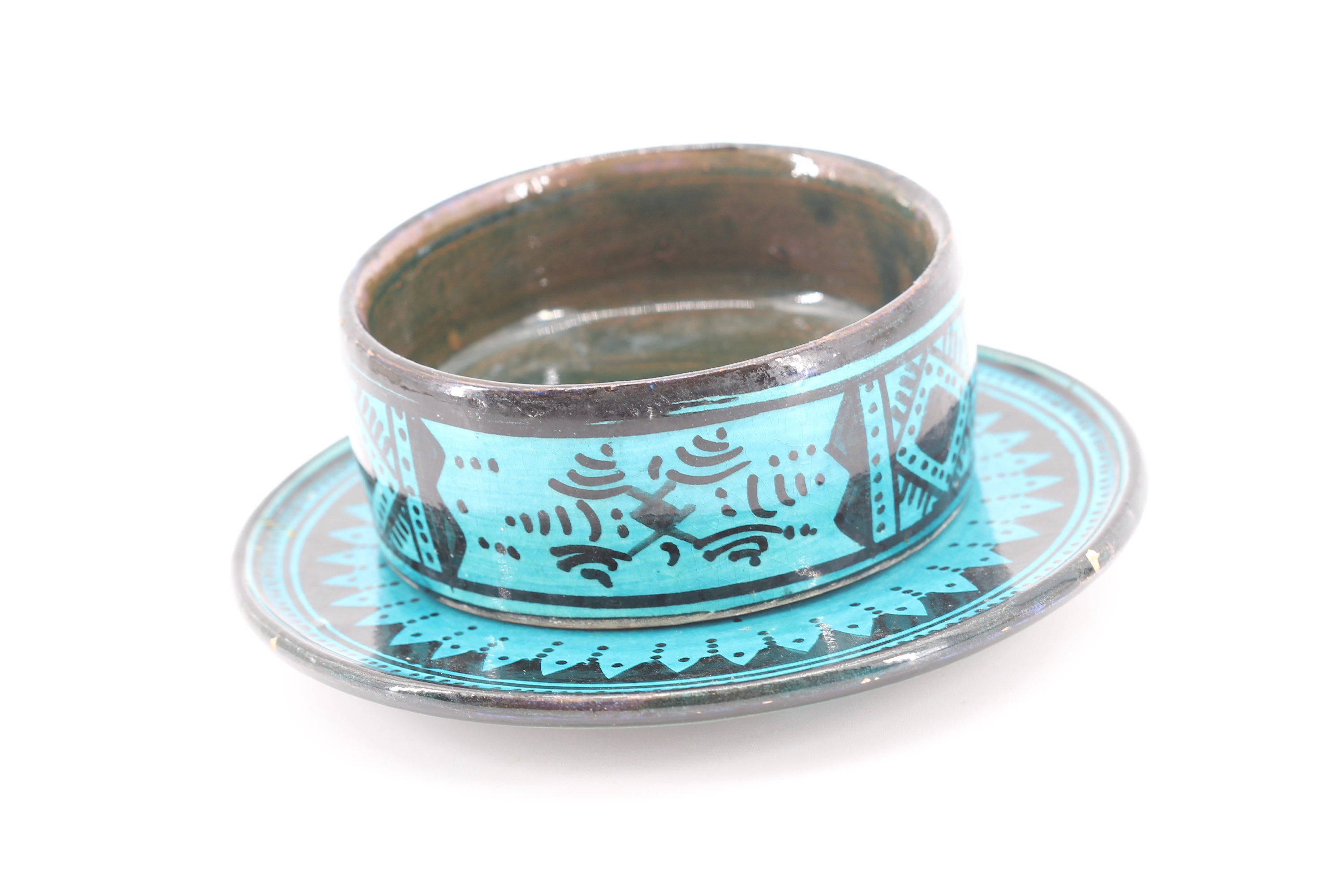 Ancien Vide Poche Marocain Safi