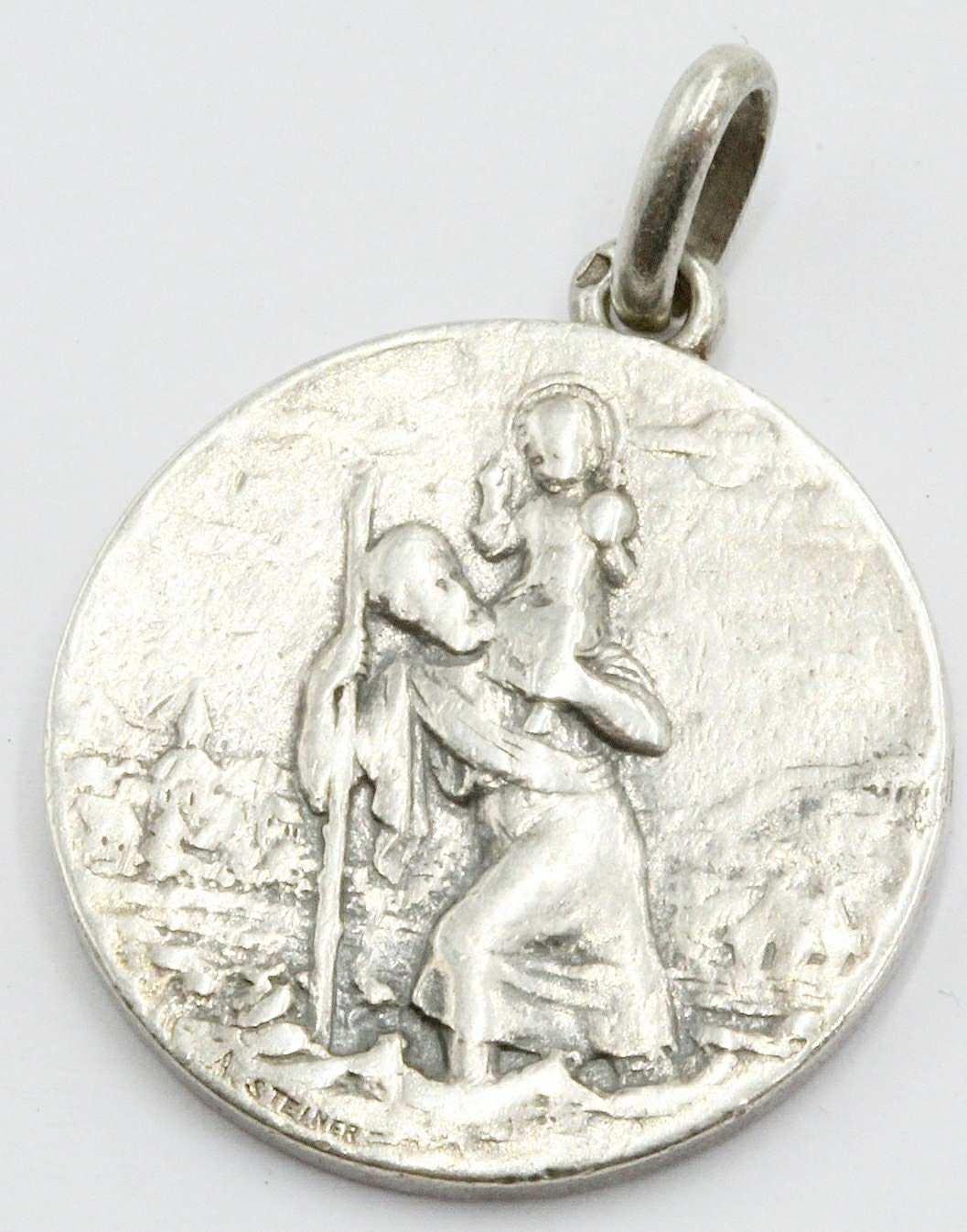 Ancienne Médaille Saint Christophe