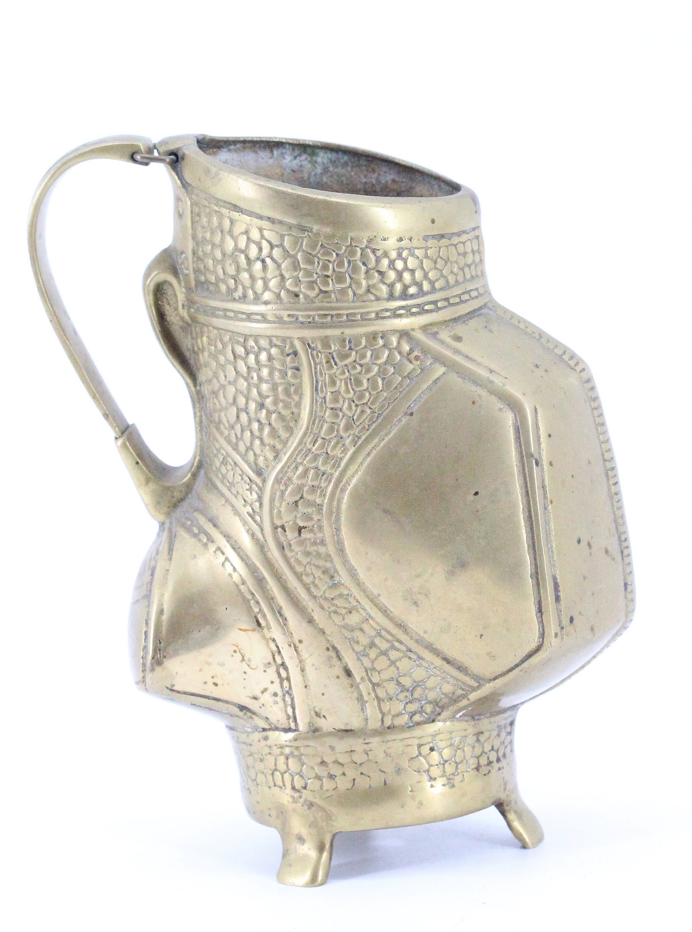 Sculpture Sac de Golf en Laiton