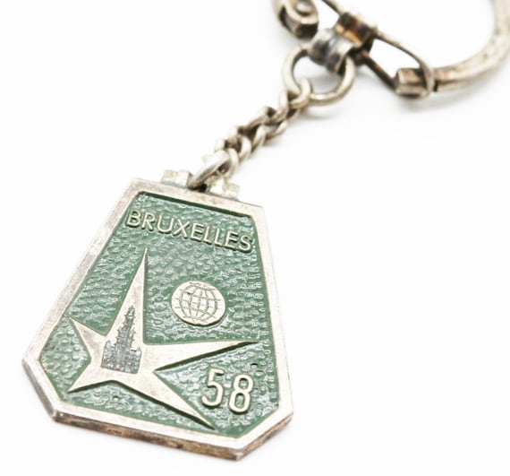 advertising Brussels 58 keychain