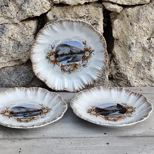 Rare Luchon set plates
