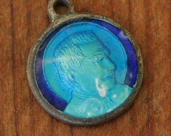 Johannes Bosco enamel medal