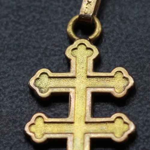 Cross of Lorraine French Foreign Legion Pi Team Magnum Pendant Etsy