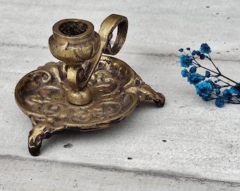 brass  candle holder