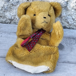 rare merrythought bear puppet
