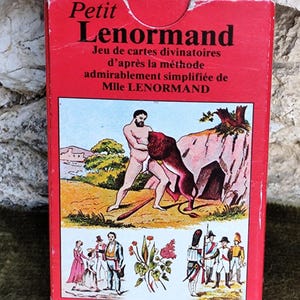 Grimaud Petit Lenormand Wahrsagungstarot auf Französisch und Englisch, mit Anleitungen auf Französisch und Englisch