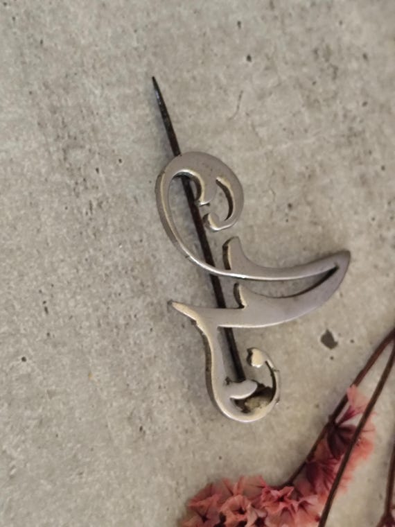 Ancienne broche initiale A - image 4