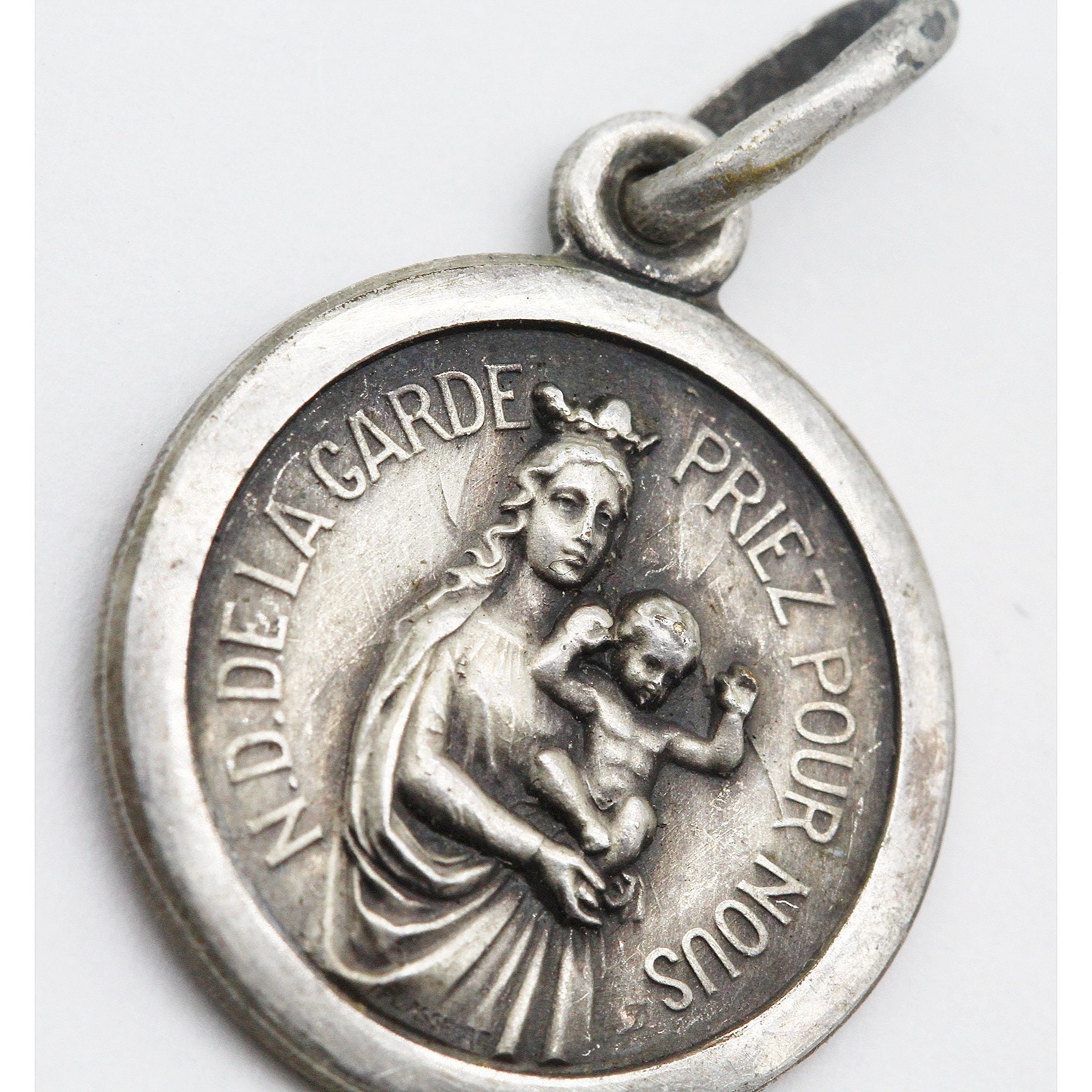 Ancienne Médaille Religieuse Notre Dame de La Garde