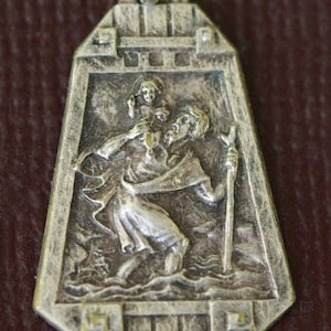 saint christopher medal