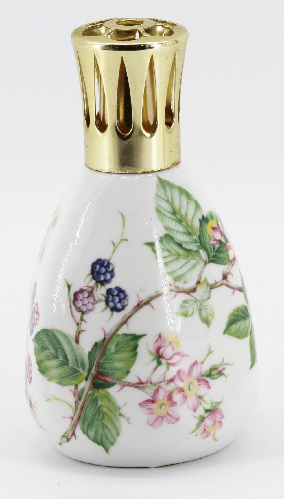 Ancienne Lampe Berger Brule Parfum Fruits Limoges