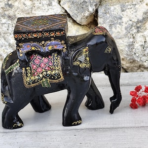 vintage éléphant statue