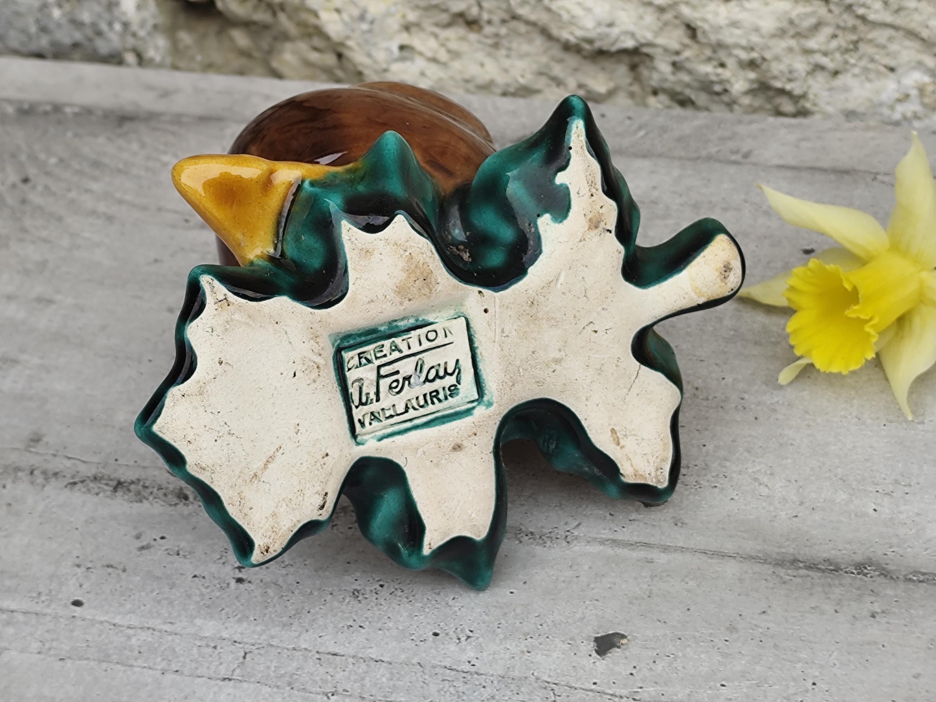 Porte-piques à Escargot En Céramique – Forme Citron – Jaune