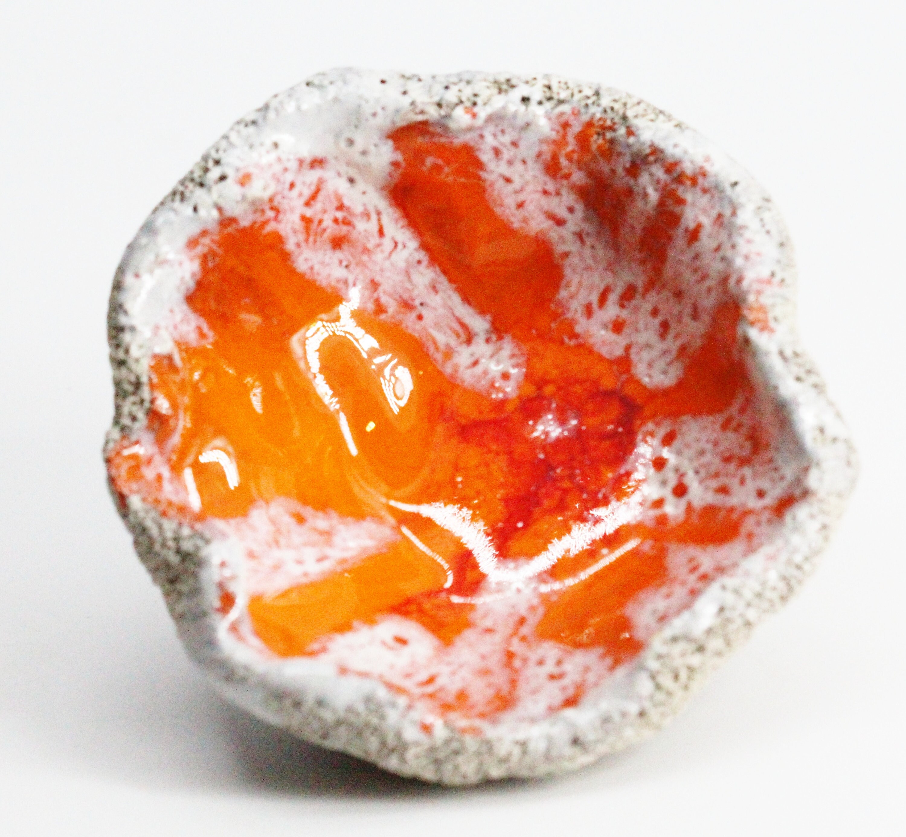 Rare Vide Poche en Pierre et Céramique