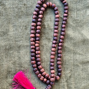 Wooden rosary