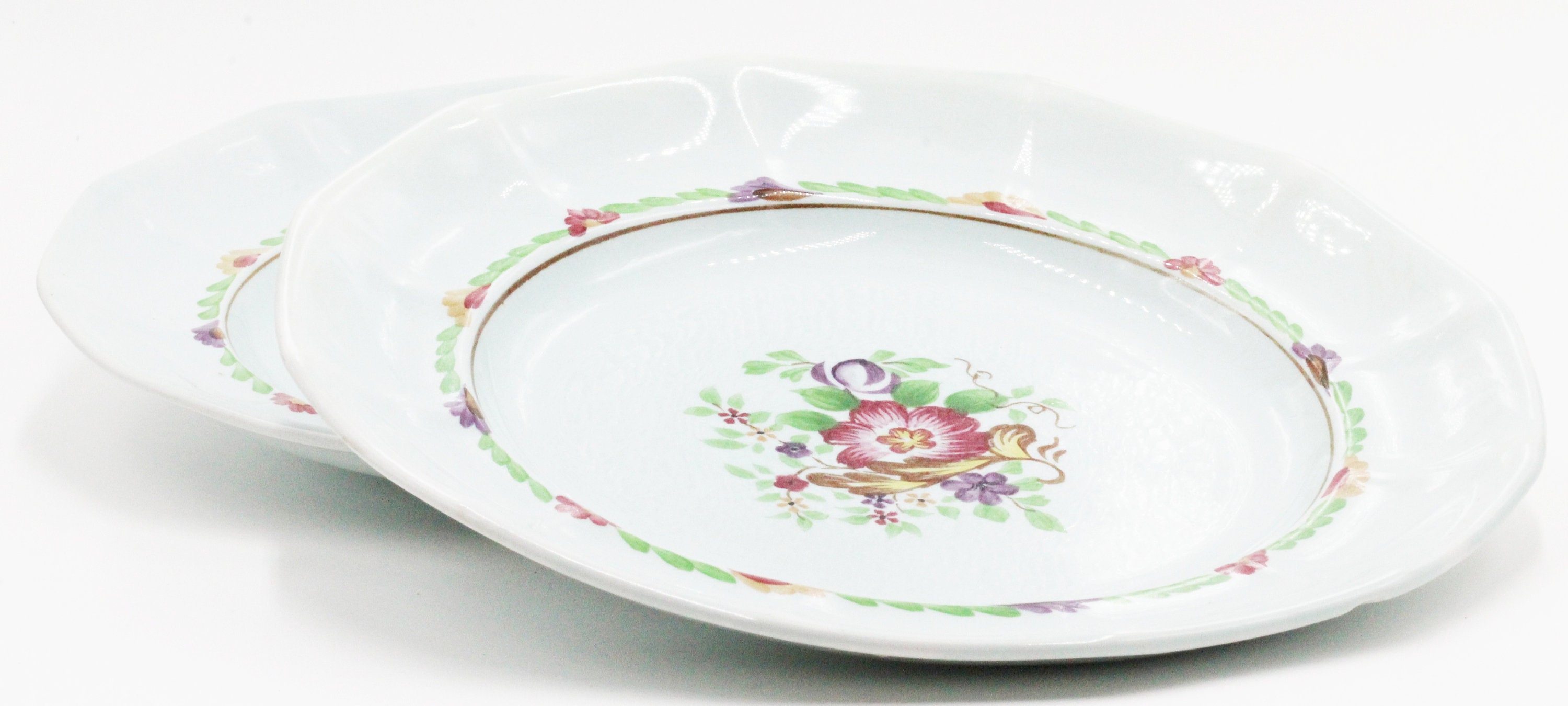 Lot de 2 Assiettes Vintage Carolynn Calyx