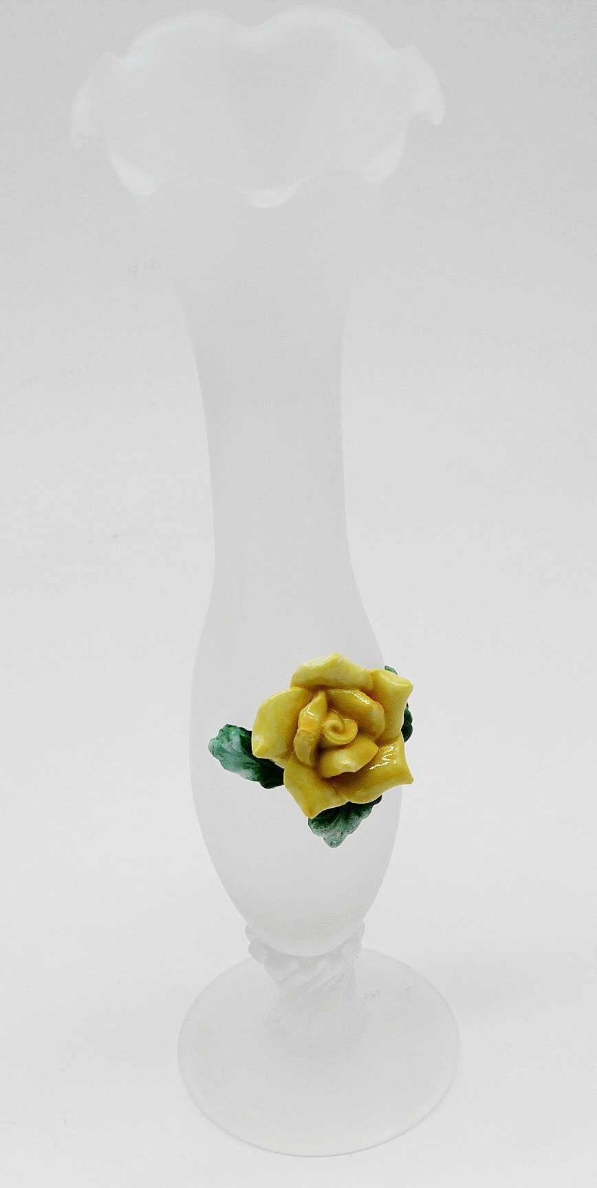 Vase Fleur en Verre Vintage