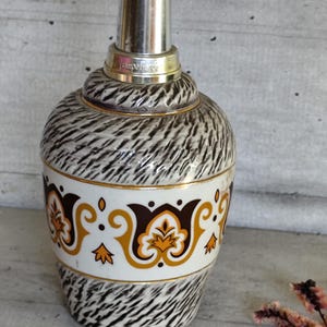 Breugnot Lampe berger BO grès french shepherd lamp 1973/1980