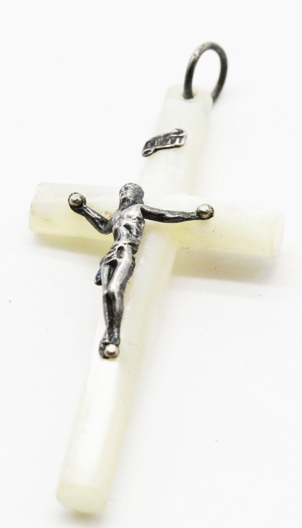 Ancienne Croix Pectorale en Nacre