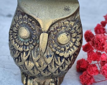 POT DE FLEUR,F--Pot de fleur en forme de hibou, Succulent, en céramique