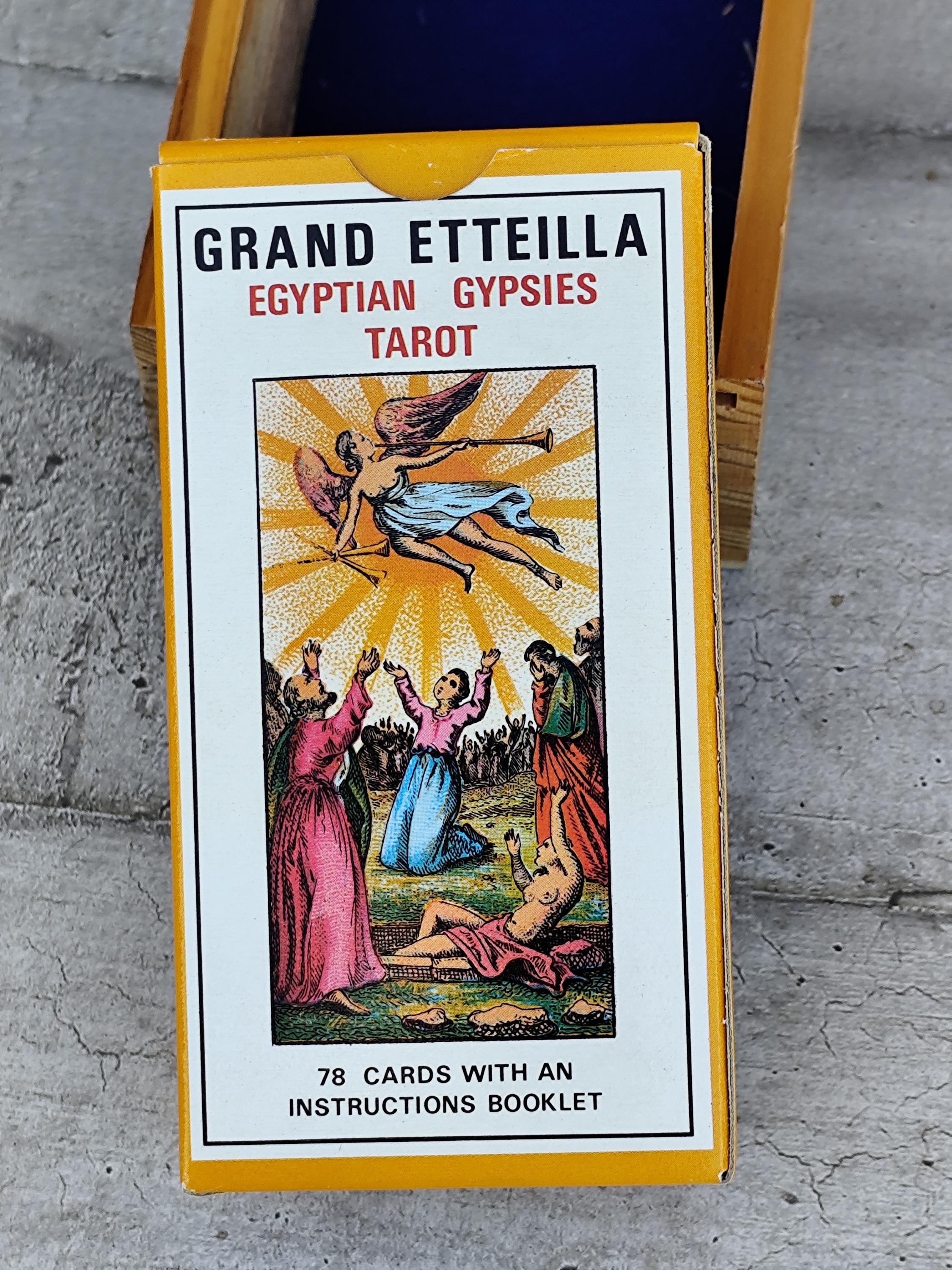 Antique Grand Etteilla Tarot - Etsy