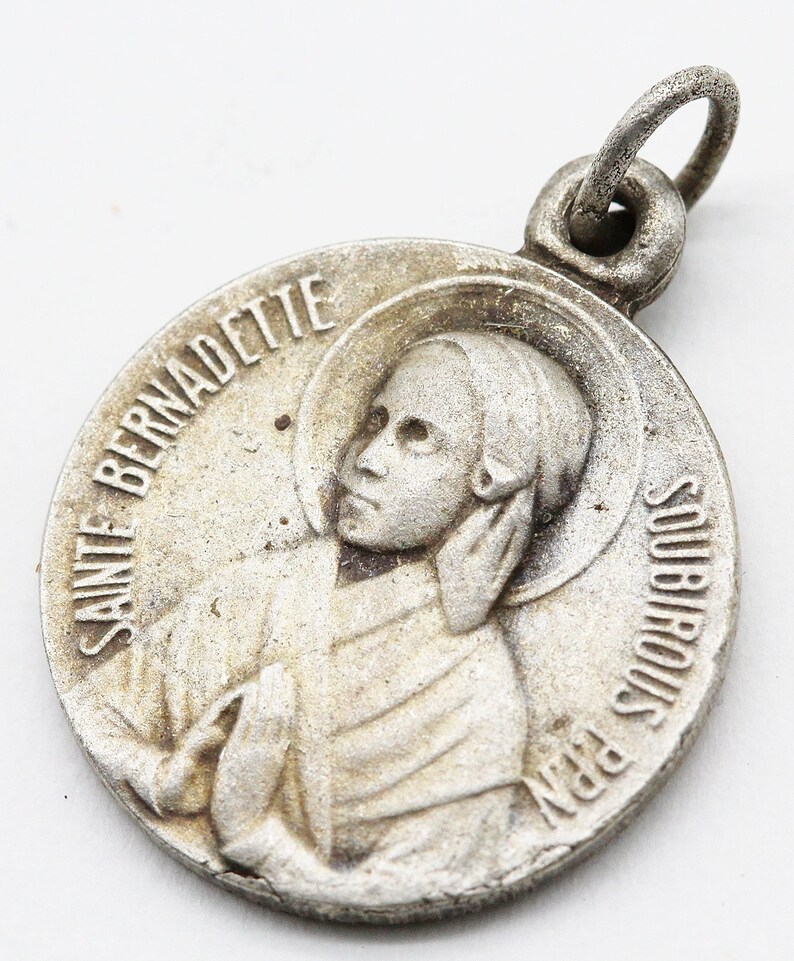Saint Bernadette medal image 0