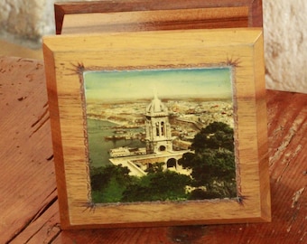 old souvenir cigarette dispenser from Algeria.