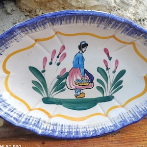 Vintage breton dish