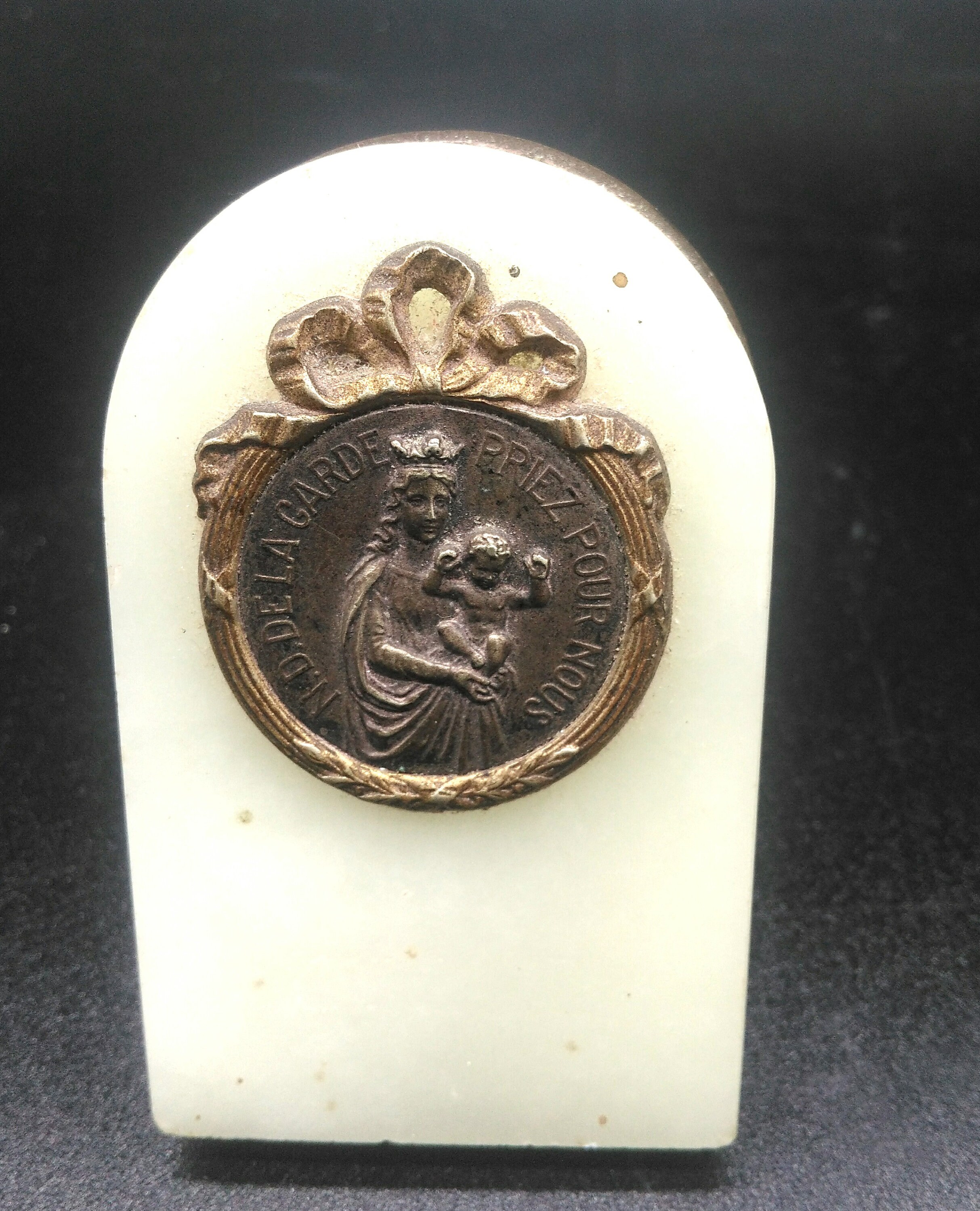 Ancienne Plaque Religieuse Notre Dame de La Garde