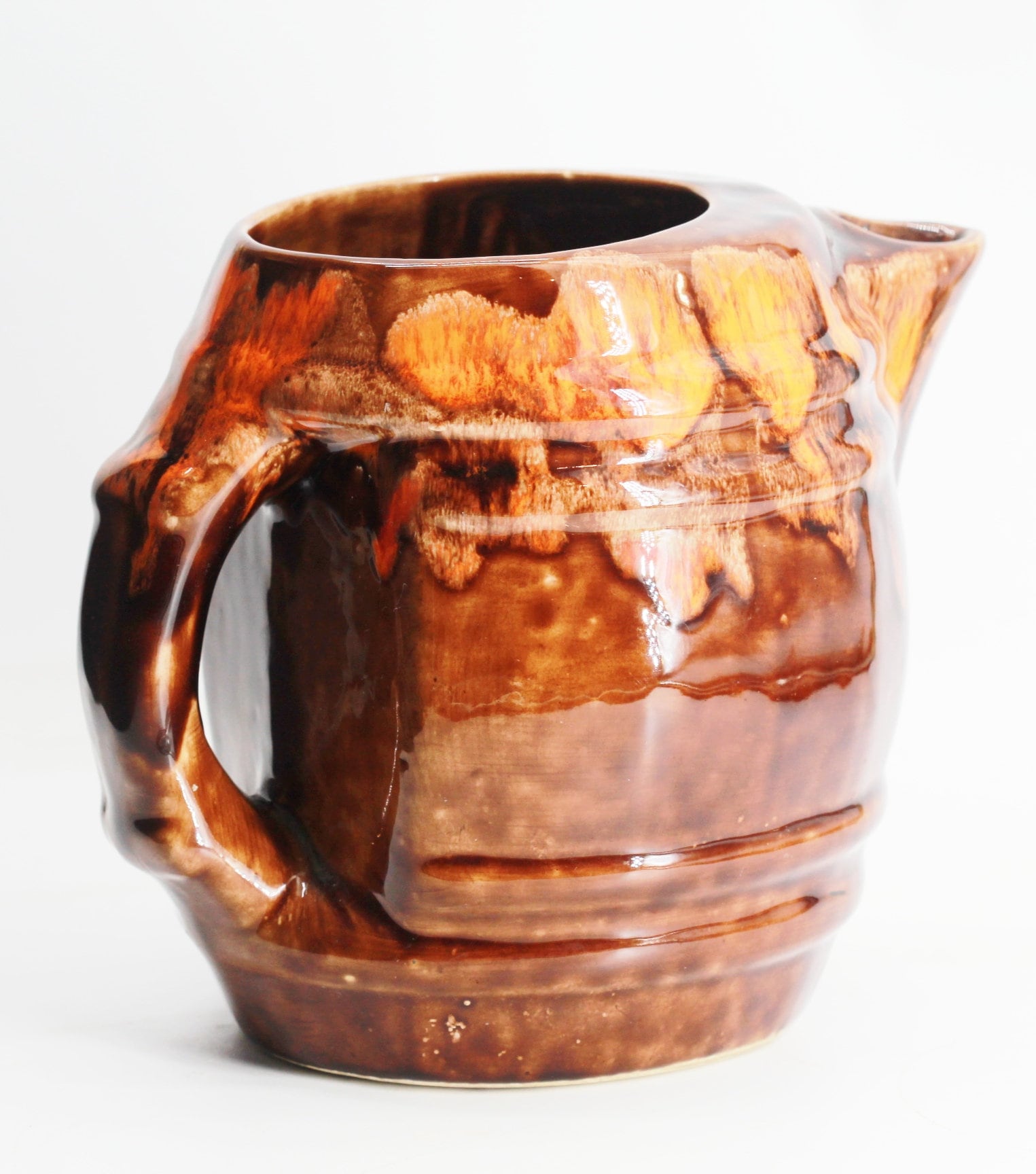 Ancienne Cruche en Céramique Style Vallauris