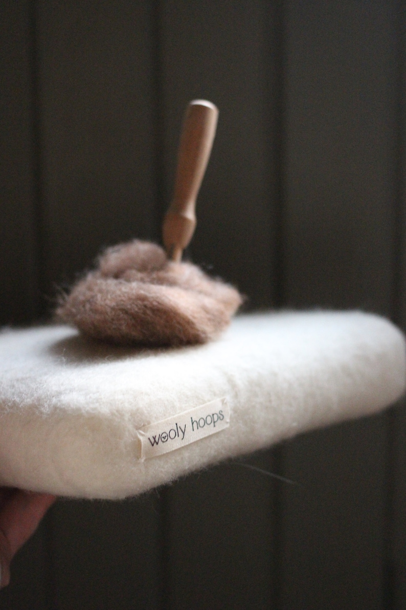 100% wool needle felting mat image 1
