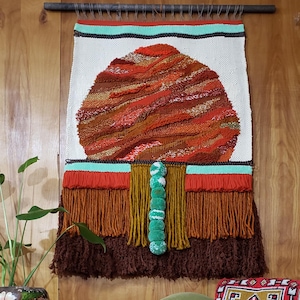 Planet Ascend Handmade Woven Wall Hanging