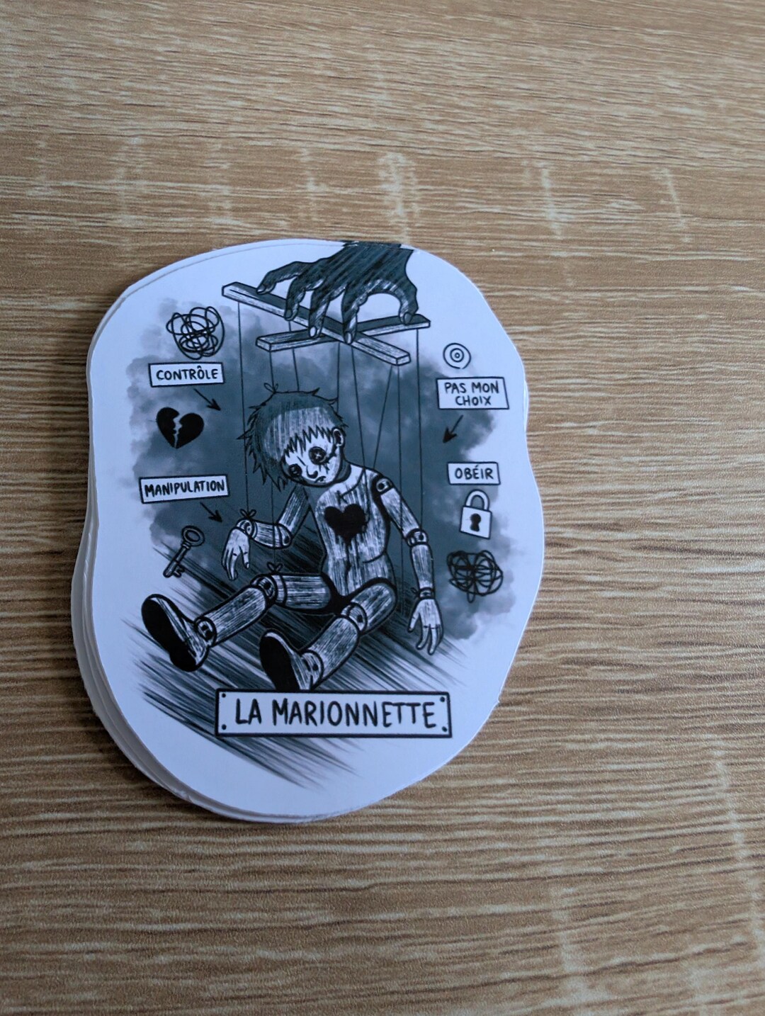 Puppet Sticker - Etsy