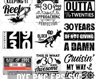 Download 30 Birthday Svg Etsy