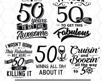 Download Get Free 50Th Birthday Svg Background Free SVG files ...