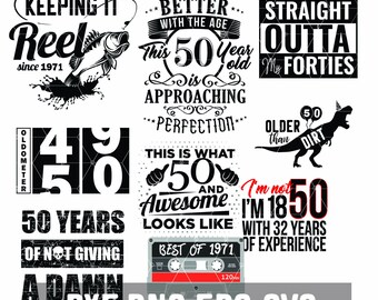 Download 50th Birthday Svg Etsy