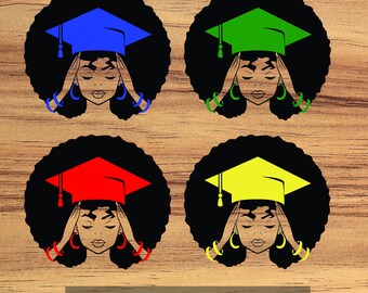 Download Black Graduate Svg Etsy