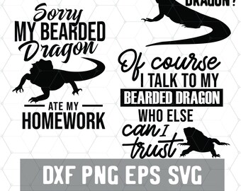 Bearded Dragon Svg Etsy