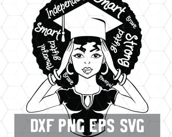 Download Black Graduate Etsy