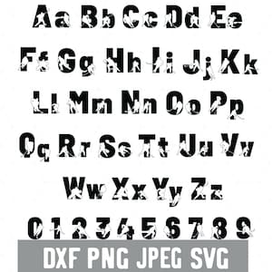 Ice Hockey Files For SVG - Font Cricut - Alphabet Svg Files for Cricut - Sports Dxf - Hockey Silhouette Descargar