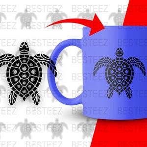 Sea Turtle SVG, Turtle PNG, Ocean Animal dxf, Turtle jpeg, Digital Download, Turtle Clipart, Turtle Vector, Cutting File, Silhouette