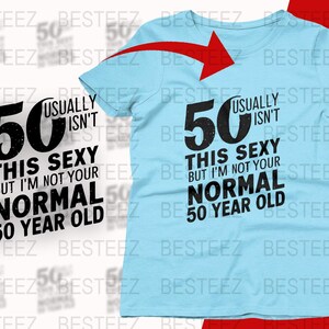 50th Birthday Printable Poster, Funny 50 Years Old Gift, Humorous 50th ...